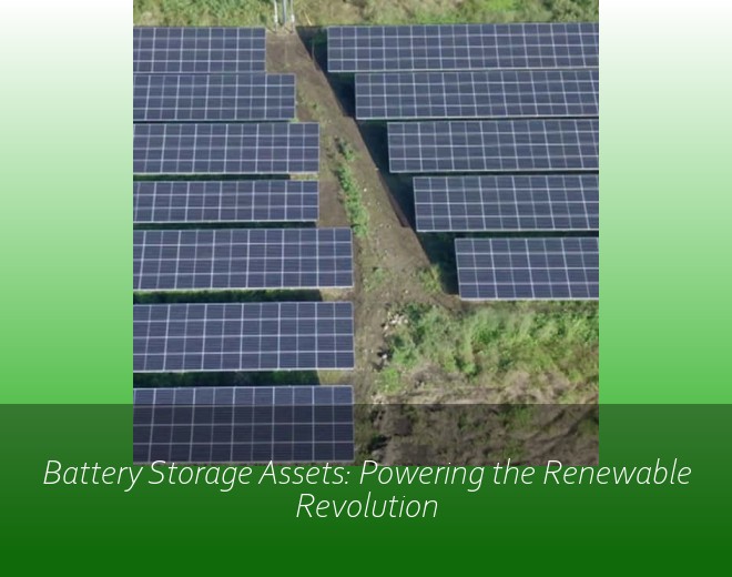 Battery Storage Assets: Powering the Renewable Revolution